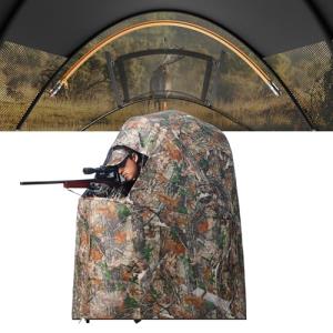 Lenotos Portable 1-Person Hunting Blind with Chair