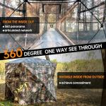 JOMAILIEEL 360° Pop-Up Hunting Blind for Deer