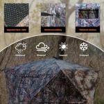 JOMAILIEEL 360° Pop-Up Hunting Blind for Deer