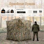 JOMAILIEEL 360° Pop-Up Hunting Blind for Deer