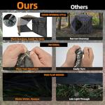 JOMAILIEEL 360° Pop-Up Hunting Blind for Deer