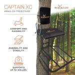 Big Game Captain XC Hang-On Treestand with Seat