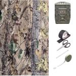 Camouflage Hunting Blind Window Curtain Kit 57" x 39