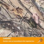 Camouflage Hunting Blind Window Curtain Kit 57" x 39