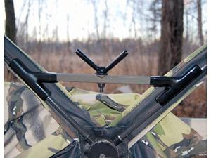 Durable Hub-Style Hunting Blind with 360 Aim Holder