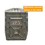 Camouflage Hunting Blind Window Curtain Kit 57" x 39