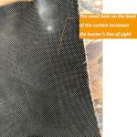 Camouflage Hunting Blind Window Curtain Kit 57" x 39