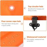 RunNico Orange Safety Cap for Hunting Blinds