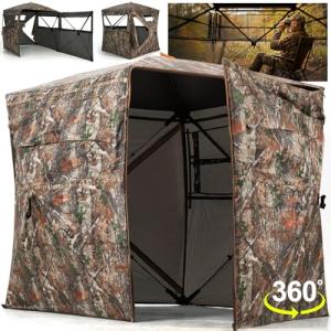 HUNTSEN 360° See-Through Pop-Up Hunting Blind