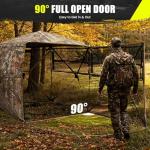 HUNTSEN 360° See-Through Pop-Up Hunting Blind