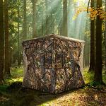 Tangkula 3-Person Portable Camouflage Hunting Blind