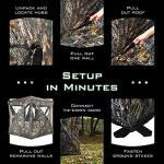 Tangkula 3-Person Portable Camouflage Hunting Blind