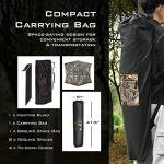 Tangkula 3-Person Portable Camouflage Hunting Blind