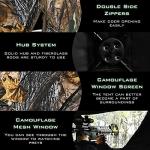 Tangkula 3-Person Portable Camouflage Hunting Blind