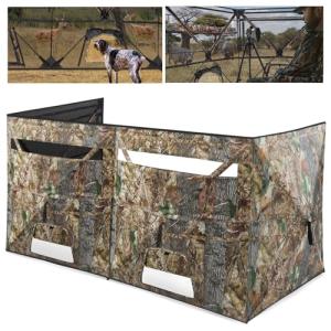 360-Degree Camouflage Pop-Up Hunting Blind for 2-3 People