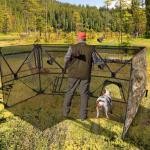 360-Degree Camouflage Pop-Up Hunting Blind for 2-3 People