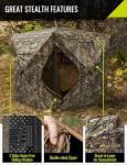 TIDEWE 3-4 Person Camouflage Pop-Up Hunting Blind