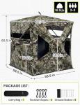 TIDEWE 270° See-Through Pop-Up Hunting Blind