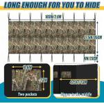 Universal Camo Tree Stand Blind Kit for Hunting