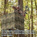 Universal Camo Tree Stand Blind Kit for Hunting