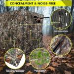360° See-Through Hunting Blind for 2-3 People
