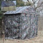 Legacy Hunting Blind 360 Degree See Through Fabric, Heavy Duty Metal Frame Deer Hunting Blinds