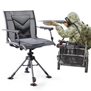 360° Swivel Hunting Chair with Adjustable Height