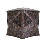 Barronett Blinds Prowler 350, Portable Hunting Blind, Pop-Up Hub Blind, Huge Interior, Lightweight, 3-Person, Bloodtrail Woodland, 80” x 90” x 90”, PR350BT