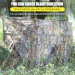 Portable See-Through Hunting Blind for Deer & Turkey