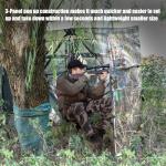 Portable See-Through Hunting Blind for Deer & Turkey