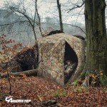 Ameristep Care Taker Portable Pop Up 2 Person Ground Hunting Concealment Blind with Mesh Window and Premium ShadowGuard, RealTree Edge