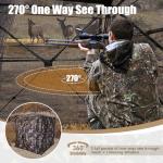 Pop-Up 3-4 Person Camouflage Hunting Blind Tent