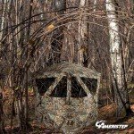 Ameristep Care Taker Portable Pop Up 2 Person Ground Hunting Concealment Blind with Mesh Window and Premium ShadowGuard, RealTree Edge
