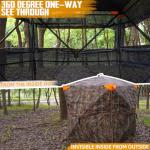 360° Camouflage Hunting Blind for 3-5 People