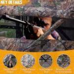 360° Camouflage Hunting Blind for 3-5 People