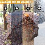 360° Camouflage Hunting Blind for 3-5 People