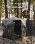 CVLIFE 270° See-Through Hunting Blind for 3 People