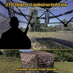 CROSS MARS Extra Large 270° Camouflage Hunting Blind