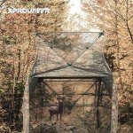 XProudeer Hunting Blind,See Through Ground Blinds with 360 Degree,2-3 Person Pop Up Portable Hunting Blinds,Camouflage Hunting Tent for Deer & Turkey Hunting
