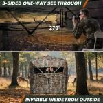 270° See-Through Hunting Blind for 2-3 People