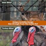 270° See-Through Hunting Blind for 2-3 People