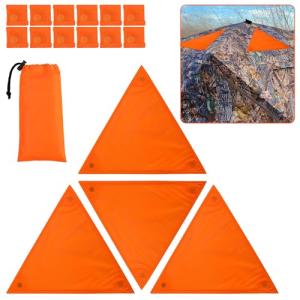 Blaze Orange Waterproof Hunting Safety Blind Panels