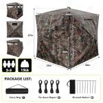 BELKIDZ 270° See-Through Hunting Blind for 2-3 People