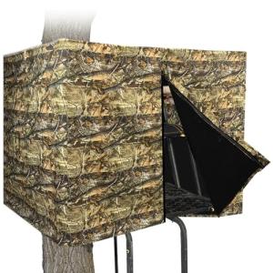 Universal 2-Man Camouflage Tree Stand Blind Kit