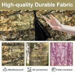 Universal 2-Man Camouflage Tree Stand Blind Kit