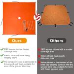 Blaze Orange Ground Blind Cap and Cover Panels