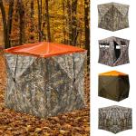 Blaze Orange Ground Blind Cap and Cover Panels