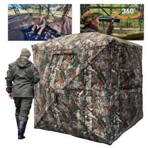FUNHORUN Pop-Up Hunting Blind with Ground Mat