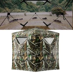 2-Person Portable 360° See-Through Hunting Blind
