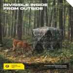 2-Person Portable 360° See-Through Hunting Blind